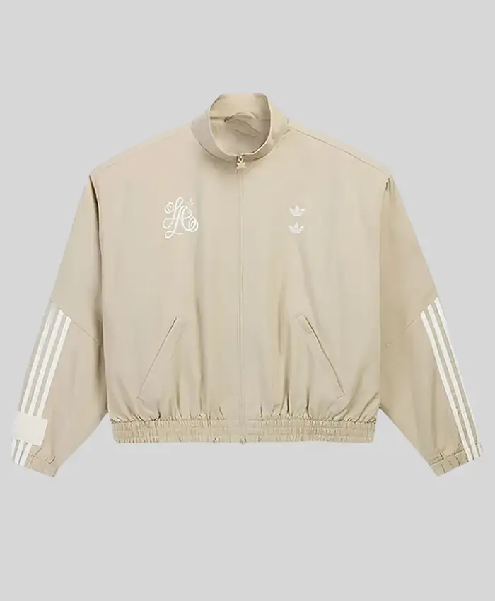 Sophie Cunningham WNBA Adidas x Willy Chavarria Beige Track Jacket Shop now