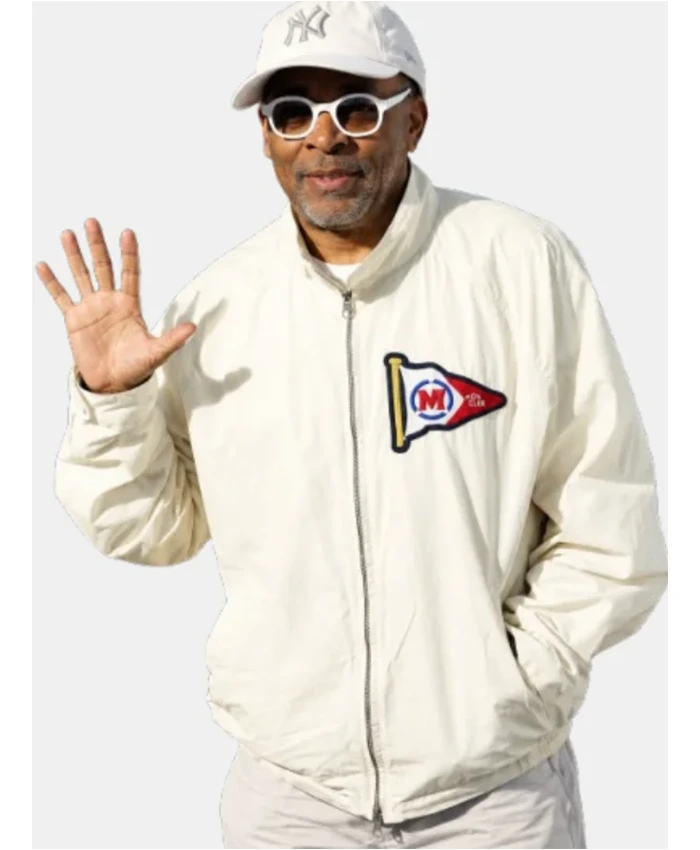 Spike Lee US Open Tennis New York City 2026 White Cotton Jacket Front