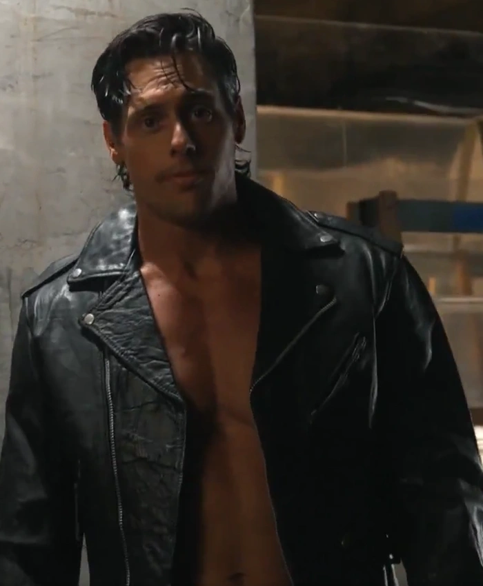 Steven Borden AEW Dynamite Live 2026 Leather Jacket