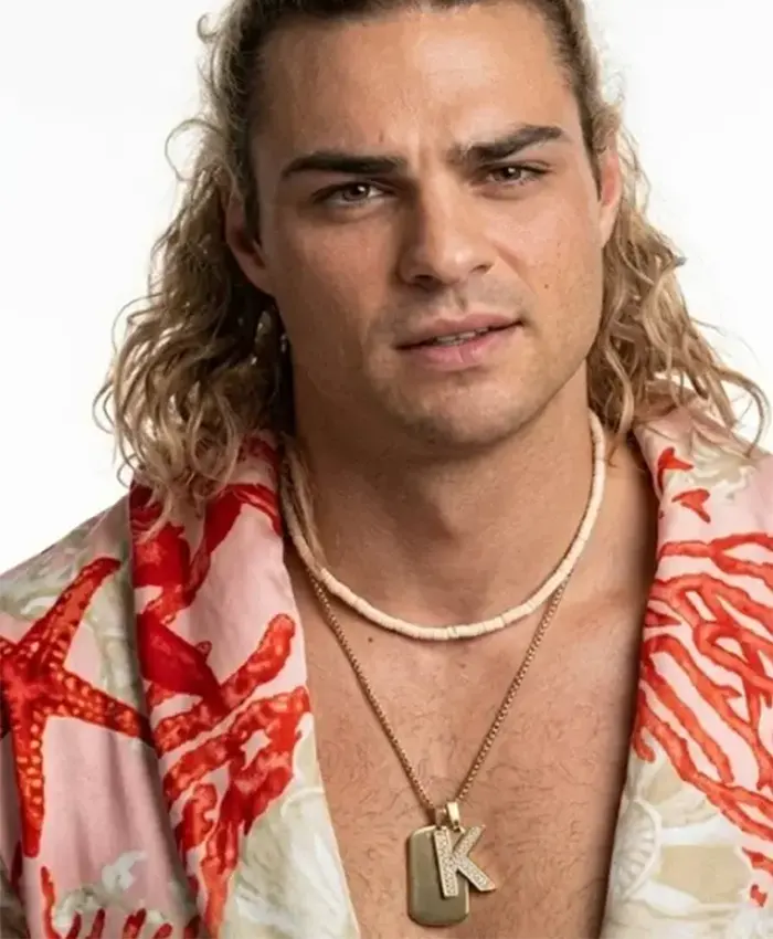 Street Fighter Noah Centineo Star Fish Print Robe