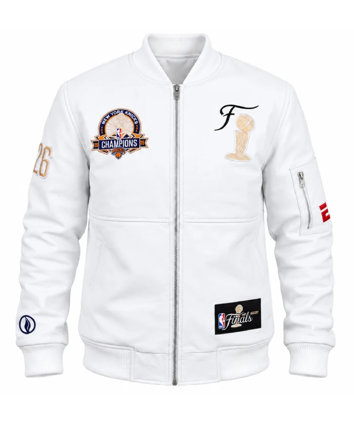 The View S29 Sunny Hostin Finals white jacket