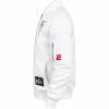 The View S29 white jacket with a clean and stylish design