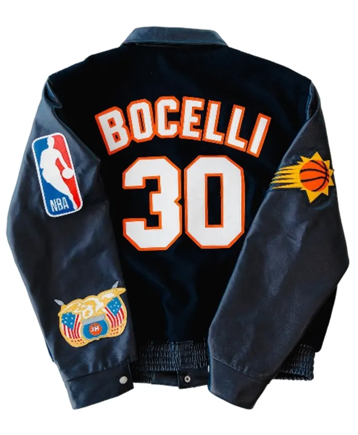 Suns x Jeff Hamilton x Andrea Bocelli Varsity Jacket