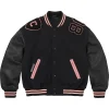 Supreme Fall 2026 Captains Black Varsity Jacket