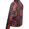 TK Lee The Brothers Sun Joon Lee Floral Print Fleece Zip-Up JacketShop now