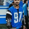 Taylor Lautner Kristin Juszczyk Jacket Available Front View