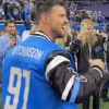 Taylor Lautner Kristin Juszczyk Jacket Available On Sale