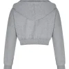 Teagan Tao TV Series Crew Girl 2026 Miku Martineau Cropped Hooded Jacket Back