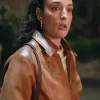 Ted Lasso S04 Mercedes Assad Brown Suede Jacket