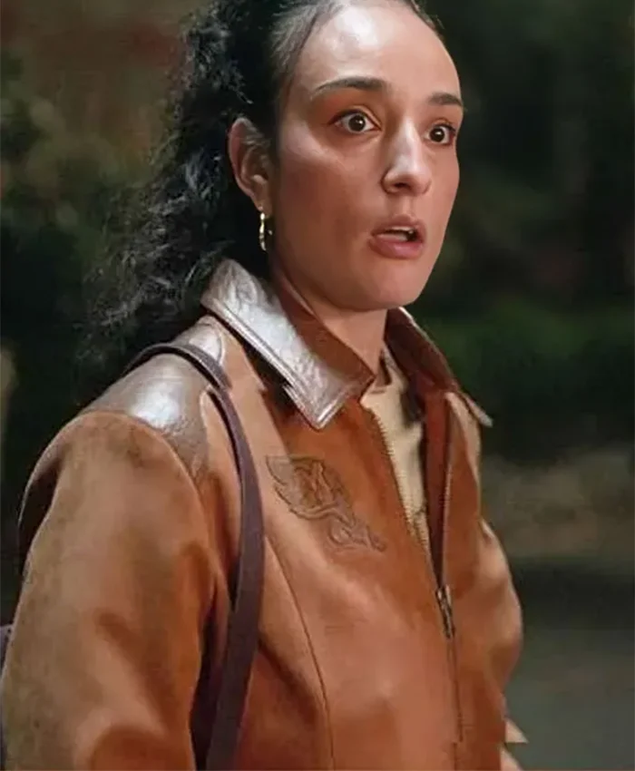 Ted Lasso S04 Mercedes Assad Brown Suede Jacket
