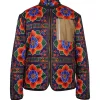 The Brothers Sun Joon Lee Floral Print Fleece Jacket