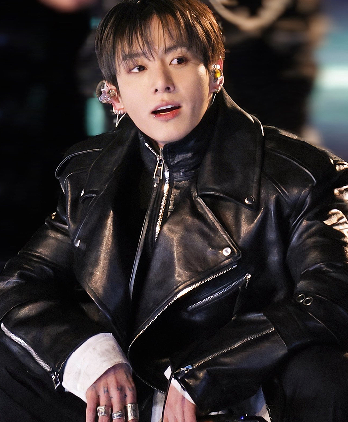 The Comeback Live Arirang Jungkook Leather Jacket