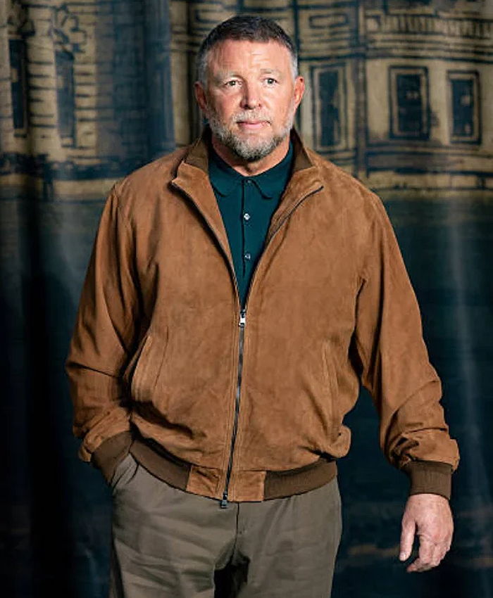 The Gentlemen S02 Guy Ritchie Suede Bomber Jacket