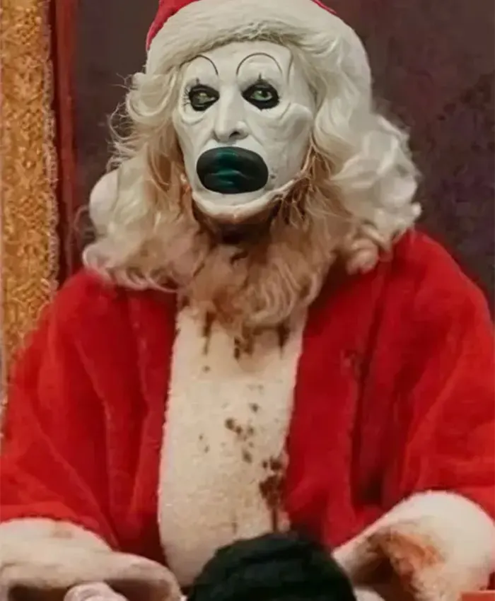 Thornton Terrifier 3 David Howard Red Santa Coat