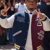 Tommy Hilfiger Fashion Show 2026 Metro Boomin Wool Letterman Varsity Jacket