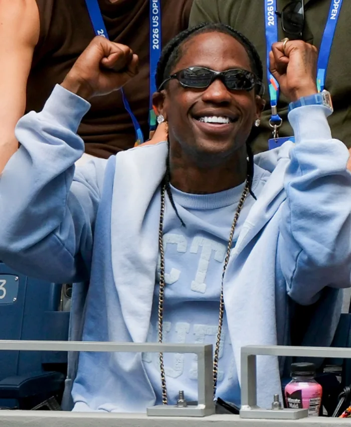 Travis Scott US Open Tennis Tournament 2026 Hooded Jacket
