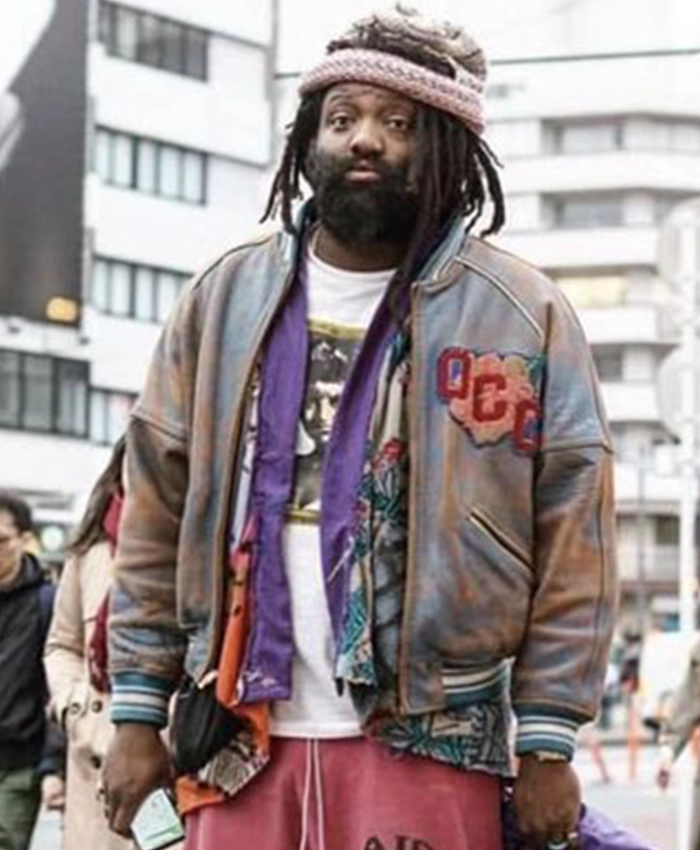 Tremaine Emory 1991 Avirex Canoe Club Leather Jacket