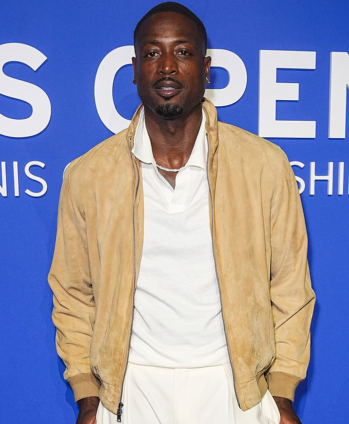 US Open 2026 Dwyane Wade Suede Jacket