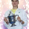 US Open 2026 Elena Rybakina White Track Jacket