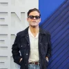 US Open Tennis 2026 Rami Malek Suede Jacket