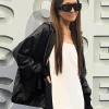 US Open Tennis 2026 Vera Wang Black Leather Jacket On Sale