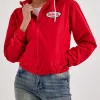 Von Dutch Red Windbreaker Jacket