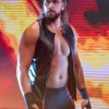 WWE 2026 Calvin Bloom Black Leather Vest