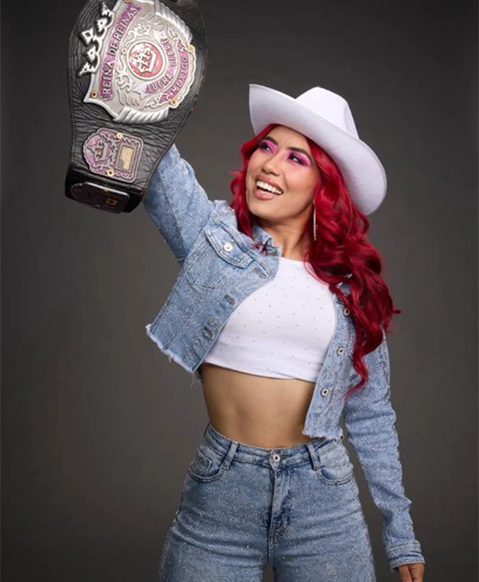 WWE NXT 2026 La Catalina Denim Jacket