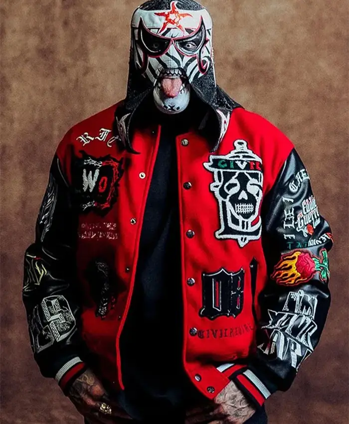 WWE PENTA Zero Miedo LWO Letterman Jacket