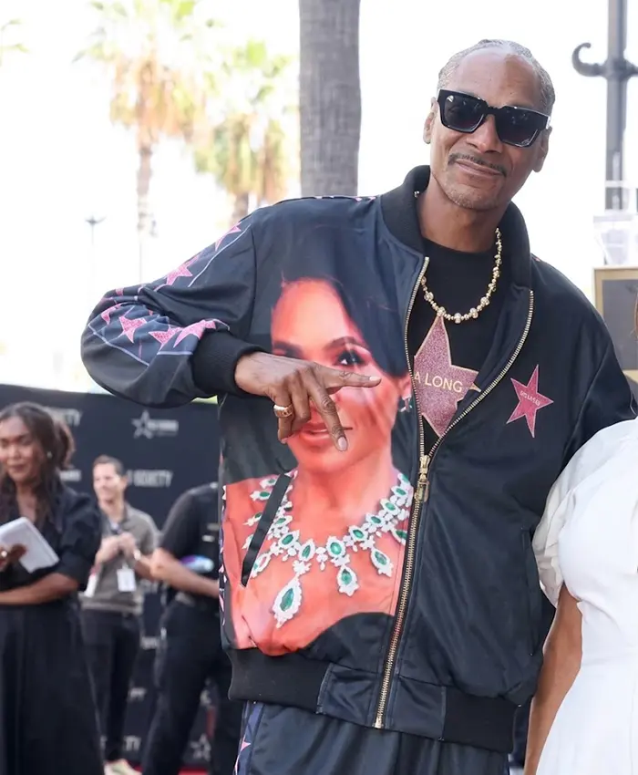Walk Of Fame 2026 Snoop Dogg Nia Long Tribute Film-Strip Jacket