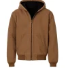Walker Scobell TV Series Percy Jackson and the Olympians Brown Cotton Hooded Jacket