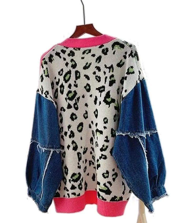 Women JASCLS Long Sleeve Open Front Knitted Cardigan Sweater