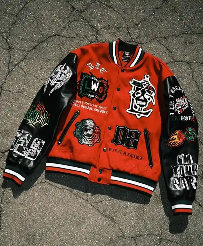 World Wrestling Entertainment PENTA Latino World Order Letterman Varsity Jacket