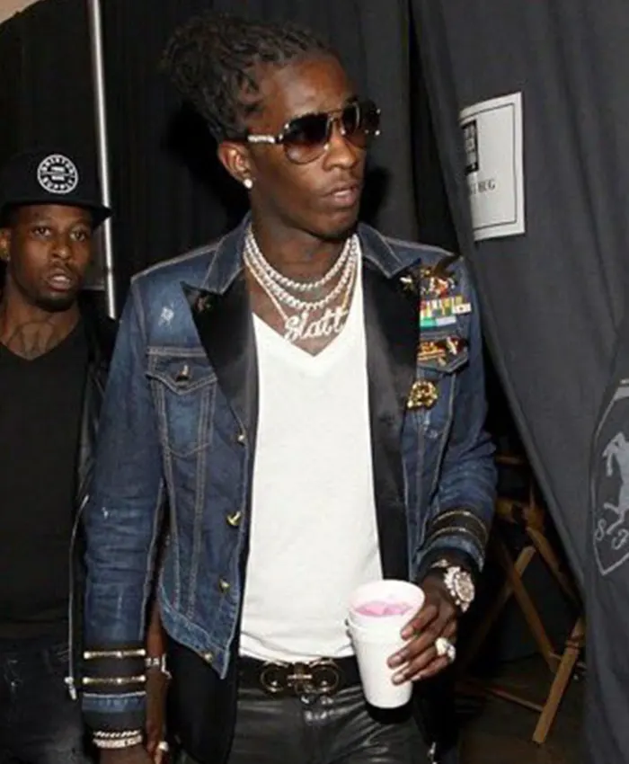 Young Thug Slime Season 3 Denim Jacket