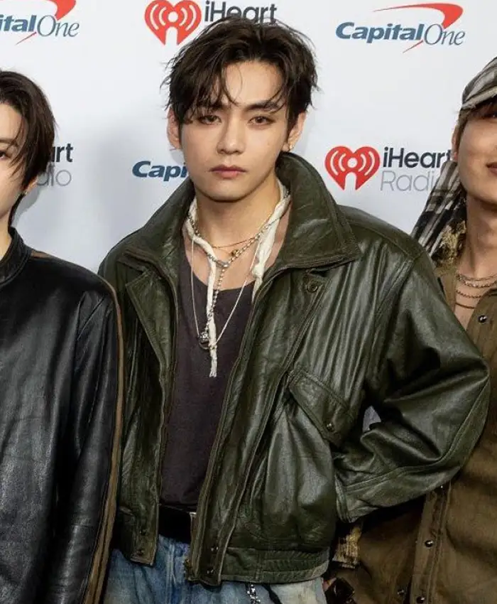 iHeartRadio Music Festival 2026 Kim Taehyung Green Jacket