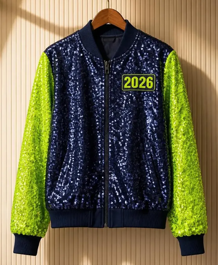 seattle seahawks Championship sequin Bomber jacket 2026