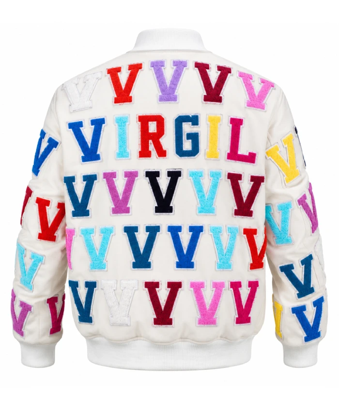 Immortal varsity jacket featuring classic ribbed collar and cuffs