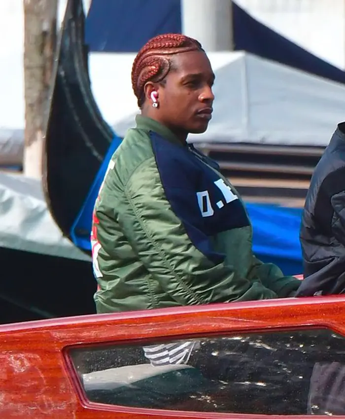 A$AP Rocky Water Taxi Italy 2026 Bomber Jacket