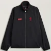 Adidas Manchester United SPZL F.C. Black Zip-up Track Jacket Front