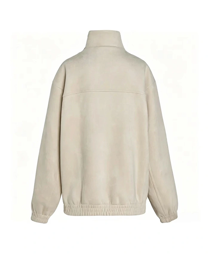 Adidas Originals Chinese New Year Full Collection 2027 Suede Track Jacket Beige Back