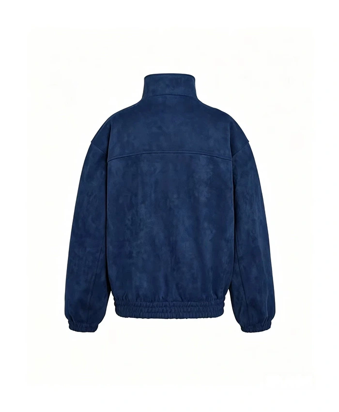 Adidas Originals Chinese New Year Full Collection 2027 Suede Track Jacket Blue Back
