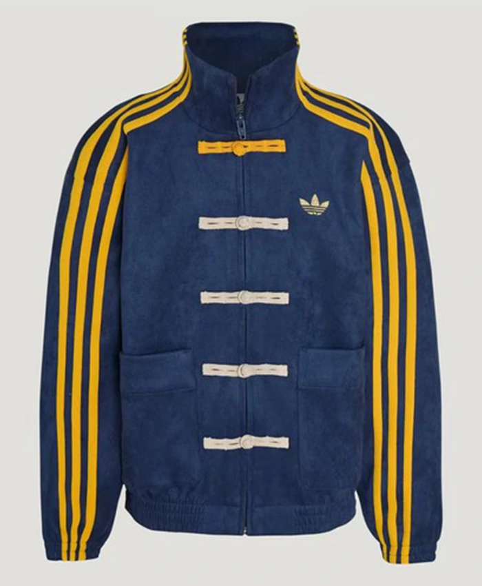 Adidas Originals Chinese New Year Full Collection 2027 Suede Track Jacket Blue