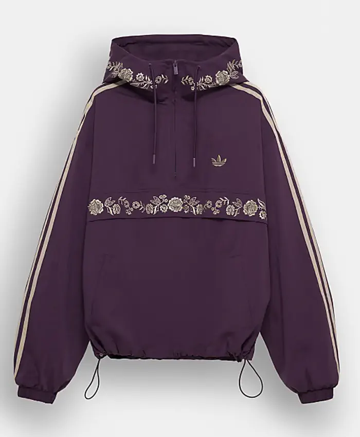 Adidas X Asos Embroidery Pullover Track Jacket