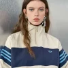 Adidas x ASOS 2026 Color-Block Overhead Half Zip Track Jacket On Sale
