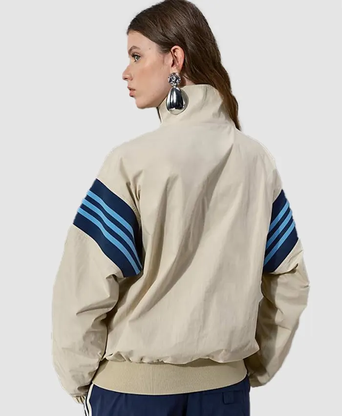 Adidas x ASOS 2026 Color-Block Overhead Half Zip Track Jacket On Sale Back View