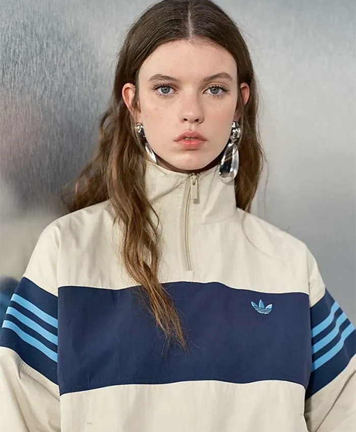 Adidas x ASOS 2026 Color-Block Overhead Half Zip Track Jacket On Sale