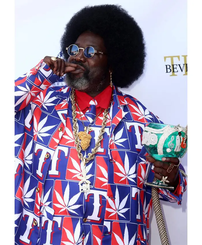 Afroman Cannabis Celebrates 25 years of ‘Because I Got High Leaf Printed Suit