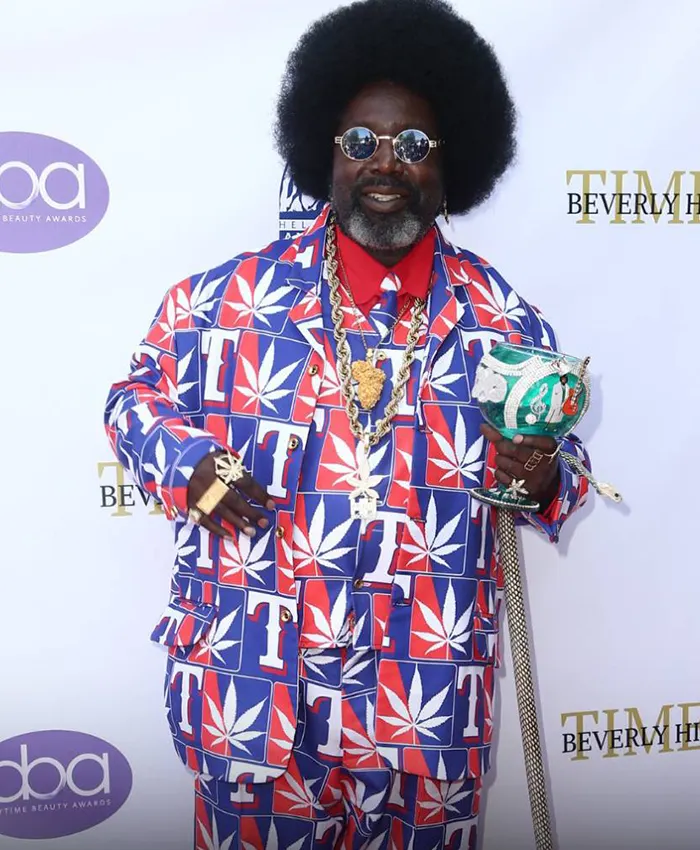 Afroman Cannabis Leaf Printed Suit