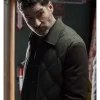 Agent Colin Glass TV Series CIA Tom Ellis Green Quilted Jacket
