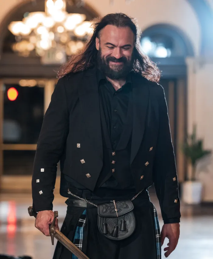 Agent of Shadows Drew McIntyre Black Blazer